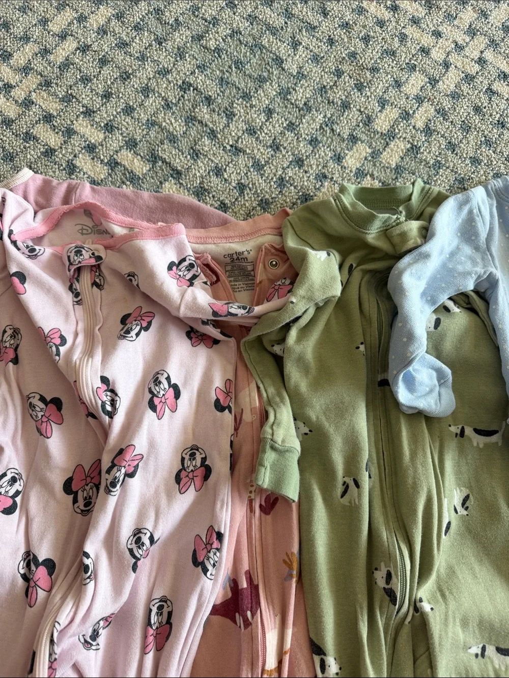 24 month - Set of 12 Pink and Pastel Mixed Sleepwear Set
